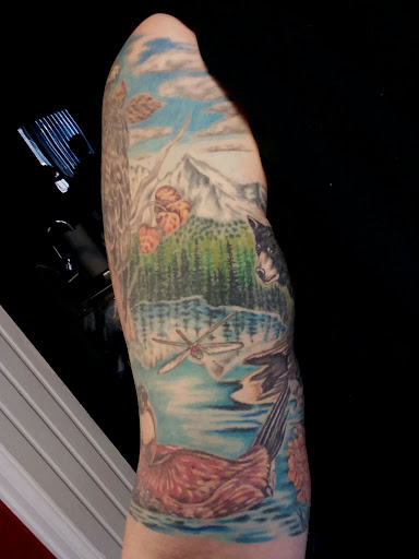 Explore constellation tattoo ideas, creative tattoo ideas in Alamosa, available at Ink Pusher