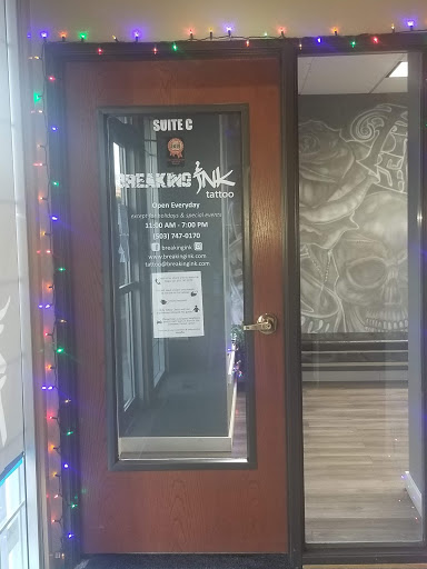Tattoo Shop «Breaking Ink», reviews and photos, 158 NE 2nd Ave, Hillsboro, OR 97124, USA