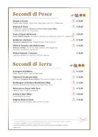Ristorante Pizzeria Manuno à San Prisco menu