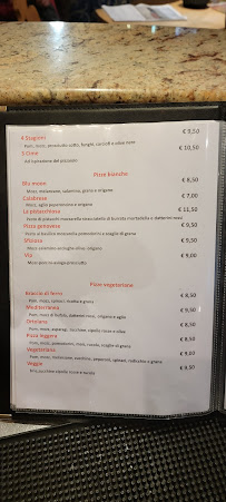 Restaurant RISTORANTE 3 CIME DA HAPPY à Denno (le menu)