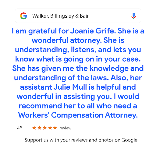 General Practice Attorney «Walker, Billingsley & Bair», reviews and photos