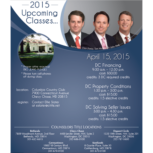 Title Company «Counselors Title - Friendship Heights», reviews and photos