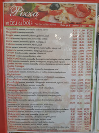 Carte du Pizza Roma à Ris-Orangis