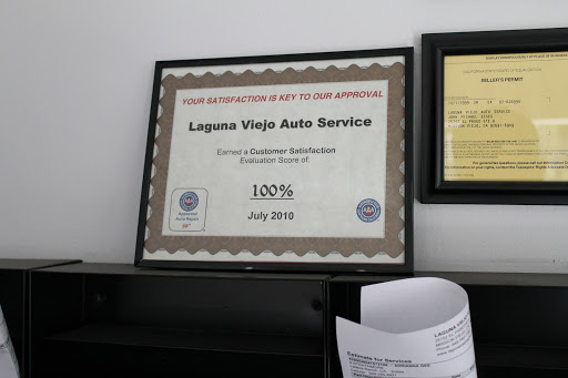 Auto Repair Shop «Laguna Viejo Auto Service», reviews and photos, 25752 El Paseo #A, Mission Viejo, CA 92692, USA