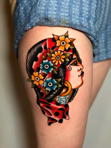 Explore mother of 4 tattoo ideas, creative tattoo ideas in Johnson City, available at Gold Cross Tattoo Co.