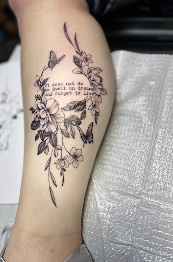 Explore friday the 13th tattoos ideas, creative tattoo ideas in Walnut Cove, available at Wildfire Tattoo Studio