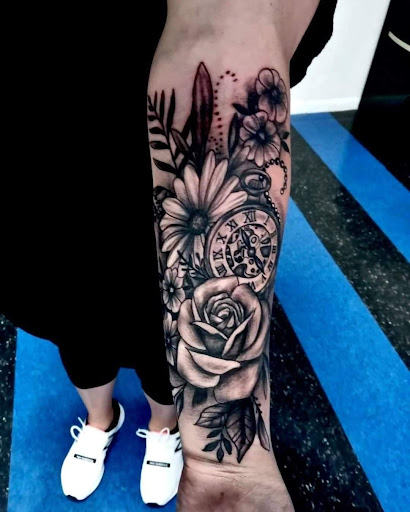 Explore small neck tattoo ideas, creative tattoo ideas in Fort Worth, available at In Depth Tattoo Studio