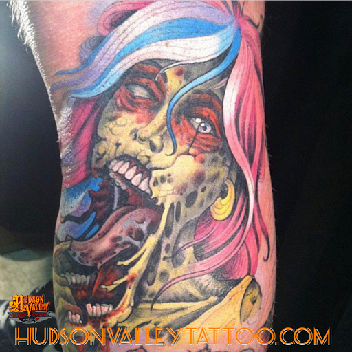 Explore jurassic park tattoo ideas, creative tattoo ideas in Wappingers Falls, available at Hudson Valley Tattoo Company