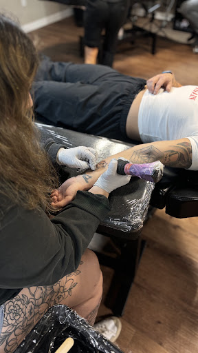 Explore black king tattoo ideas, creative tattoo ideas in Yakima, available at Wallflower Body Piercing & Crazy Ink Tattoo