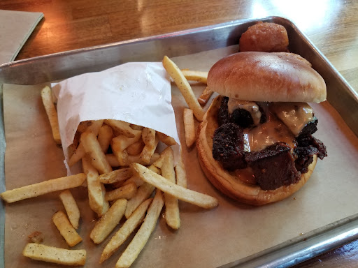 Barbecue Restaurant «Q-BBQ», reviews and photos, 124 N Marion St, Oak Park, IL 60301, USA