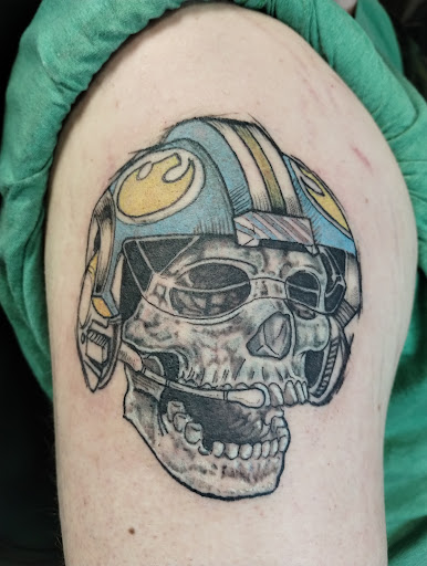 Explore coffee tattoo ideas, creative tattoo ideas in Tuttle, available at Rebel Alliance Ink