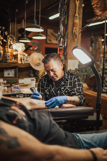 Explore male hand tattoo ideas, creative tattoo ideas in Wenatchee, available at Ole Soul Studio