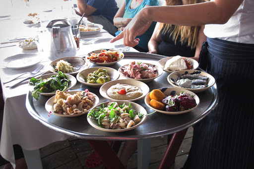 Restaurants dining out with friends Tel Aviv