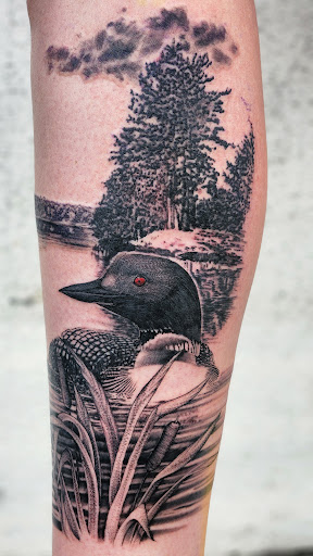 Explore hood neck tattoo ideas, creative tattoo ideas in San Diego, available at Bay Ink Tattoo & Piercing