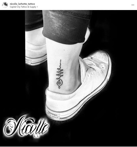 Explore small date tattoo ideas, creative tattoo ideas in Concord, available at Capital City Tattoo LLC