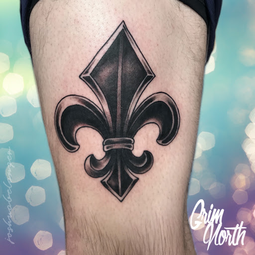 Explore face tattoo ideas male, creative tattoo ideas in Portsmouth, available at Grim North Tattoo and Piercing