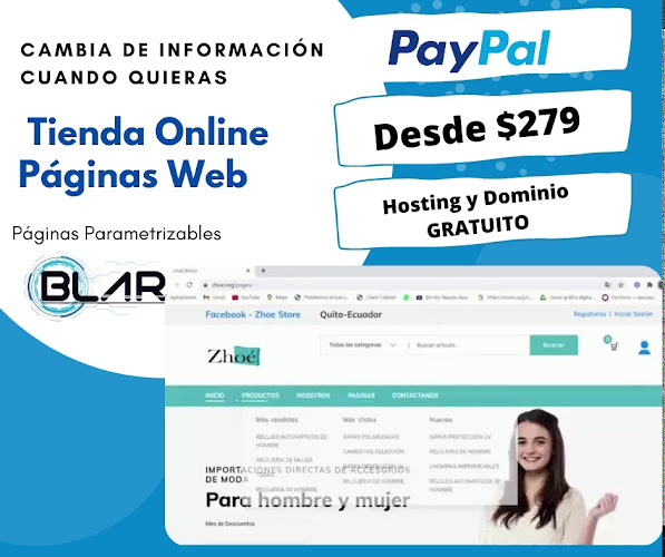 BLAR Software, Diseño Web y Soporte Técnico - Quito