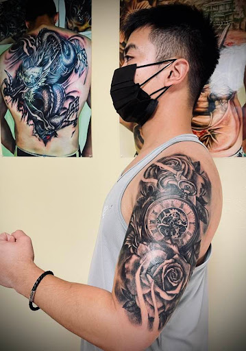 Explore tattoo ideas aztec, creative tattoo ideas in Garden Grove, available at Anna Hang Tattoo