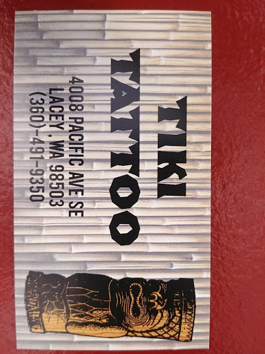 Tattoo Shop «Tiki Tattoo», reviews and photos, 4008 Pacific Ave SE, Lacey, WA 98503, USA