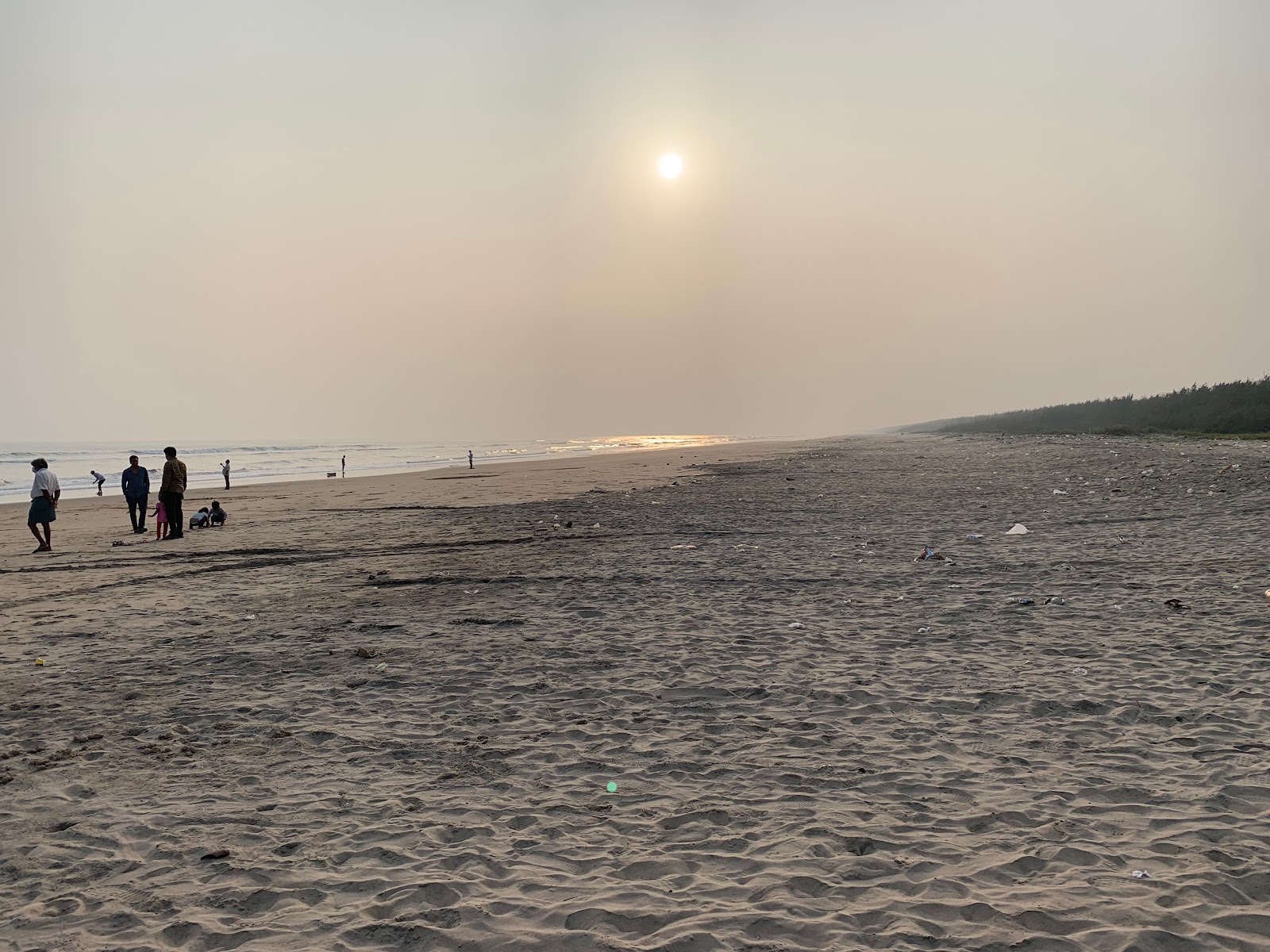 Foto van Kesanapalli Beach met gemiddeld niveau van netheid