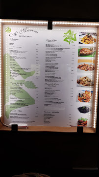 A Marina à Cefalù menu