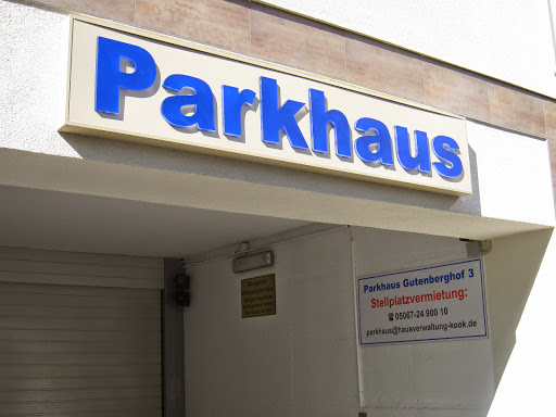 Parkhaus Gutenberghof (nur Dauerstellplätze!)