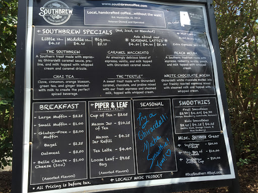 Coffee Store «Southbrew Coffee», reviews and photos, 3324 Wall Triana Hwy SW, Huntsville, AL 35824, USA
