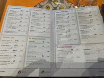 Carte du Yalla Yalla Lebanese food à Rome