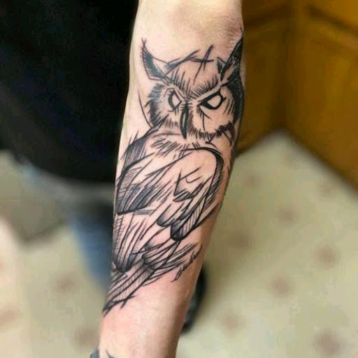 Explore spider man tattoo ideas, creative tattoo ideas in Vancouver, available at Studio X Tattoos & Piercings