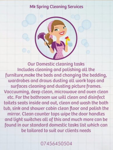 Mk spring cleaning services