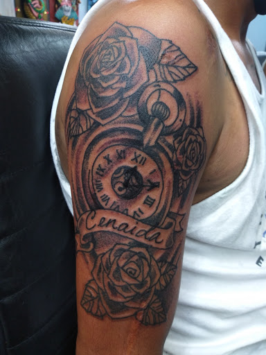 Find aztec tattoo ideas for your next unique tattoo in Cranston at Kabloom Tattoo Studio