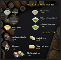 Ajia Sushi & Burger Gigean à Gigean menu