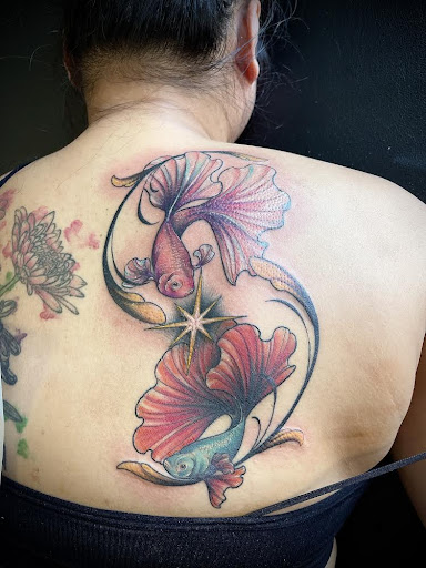 Explore tattoo ideas for first born, creative tattoo ideas in Waterbury, available at Electric Radish Tattoo LLC