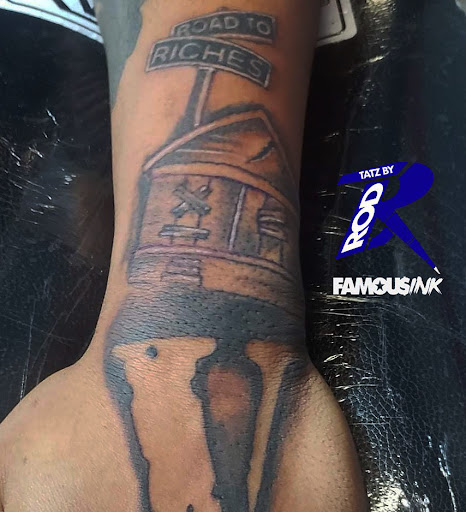 Explore men's clock tattoo ideas, creative tattoo ideas in Hammond, available at Famous Ink, Inc.