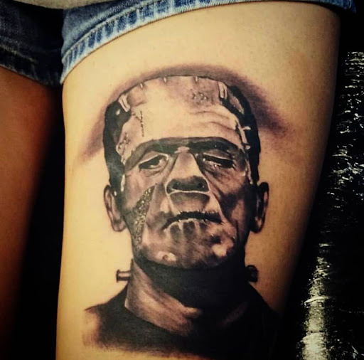 Explore freddy vs jason tattoo ideas, creative tattoo ideas in Orange, available at Ink Activitiez Tattoo