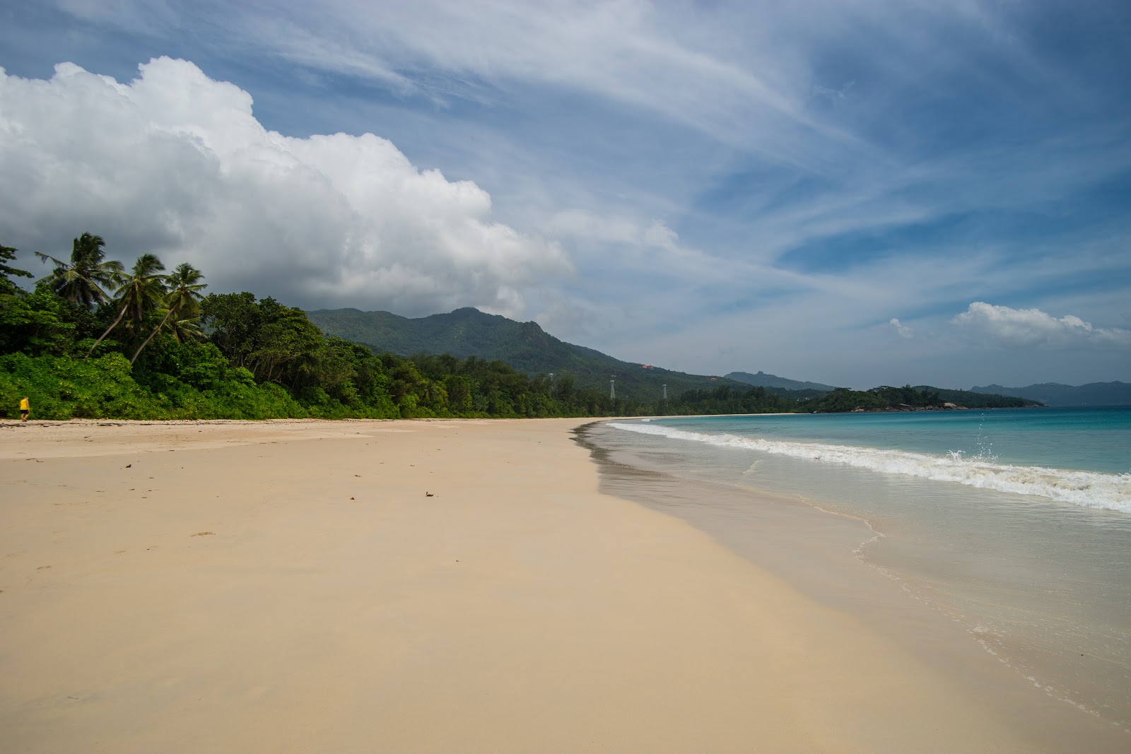 Photo of Anse Aux Pins Beach with spacious shore
