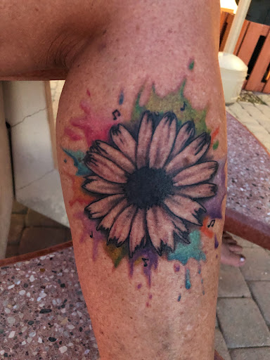 Explore witch broom tattoo ideas, creative tattoo ideas in Fort Myers Beach, available at Paradise Tattoo