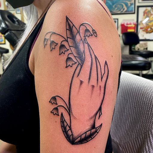 Explore flash halloween tattoo ideas, creative tattoo ideas in Charlottesville, available at Have Heart Tattoo