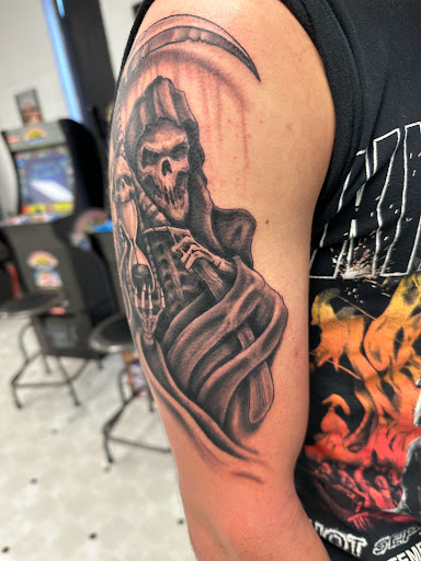 Explore small sunshine tattoo ideas, creative tattoo ideas in Orland, available at K1LL3R ARTW0RK