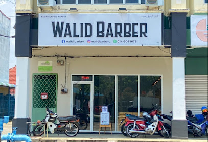 WALID BARBER kedai gunting lelaki kawasan bandar chukai kemaman , terengganu
