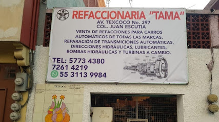 Refaccionaria de Transmisiones Automaticas,Direcciones Hidraulicas y Bombas Hidraulicas 'TAMA'