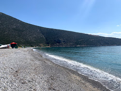 Foto von Salzas beach mit lange bucht