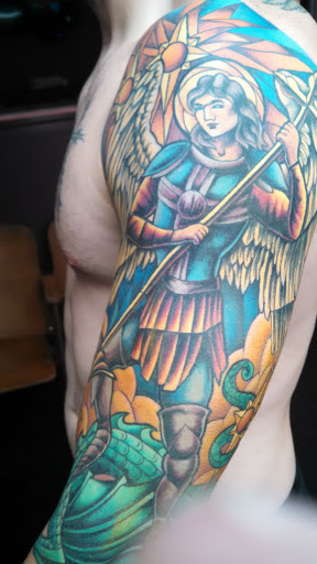 Tattoo Shop «Persecuted Tattoo», reviews and photos, 1788 E Poinsett Street Extension, Greer, SC 29651, USA