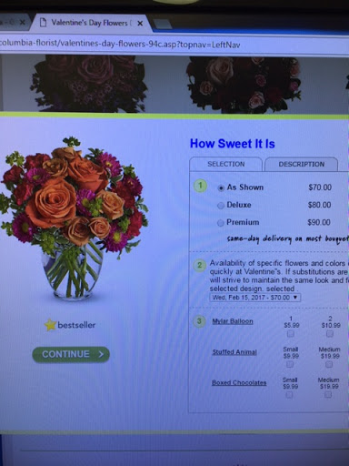 Florist «Blossom Shop Inc.», reviews and photos, 2001 Devine St, Columbia, SC 29205, USA
