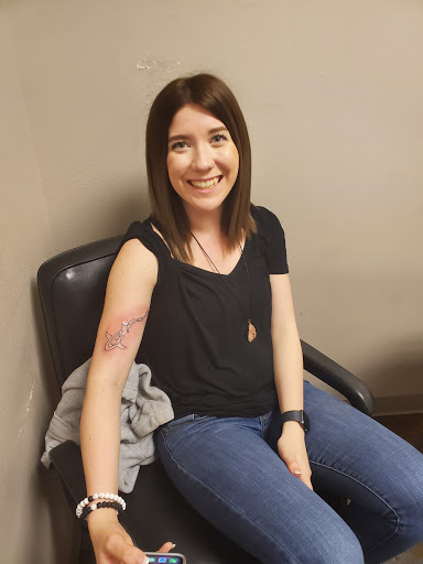 Explore cosmic tattoo ideas, creative tattoo ideas in Santa Clara, available at Vamp Body Art piercings and tattoo studio