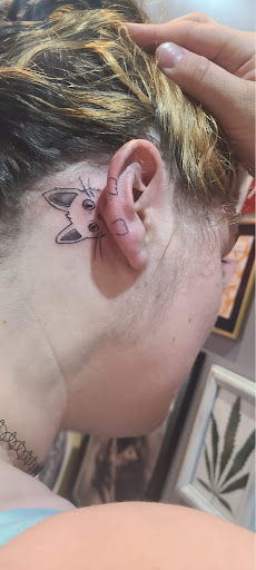 Explore katana tattoo ideas, creative tattoo ideas in Roscoe, available at Skin Deep Studio Body Art & Beauty