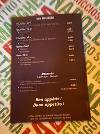 Pizzeria Pizza PéPiole à Le Cannet (le menu)