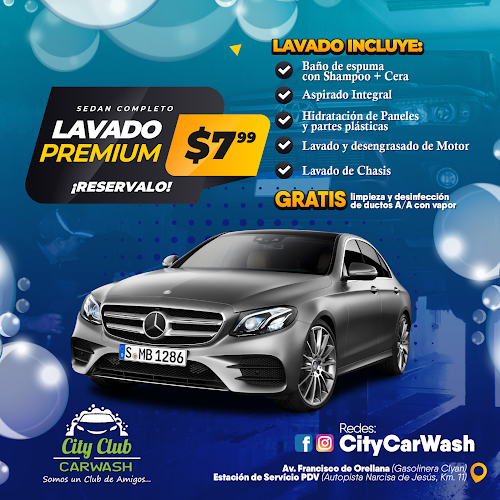City Club Car Wash - Servicio de lavado de coches