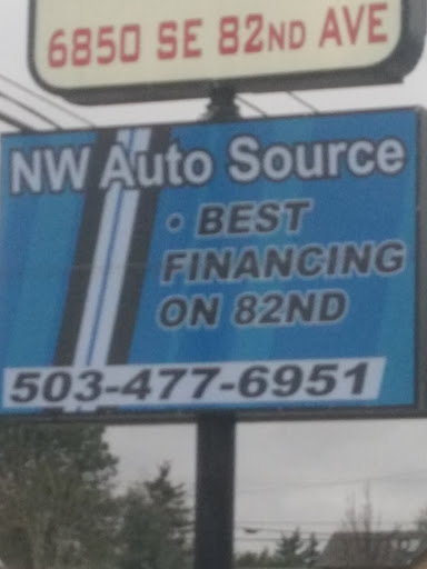 Used Car Dealer «NW Auto Source», reviews and photos, 6850 SE 82nd Ave, Portland, OR 97216, USA