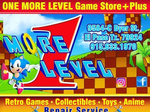 Video Game Store «One More Level Retro Gaming Store», reviews and photos, 10968 Montwood Dr, El Paso, TX 79935, USA